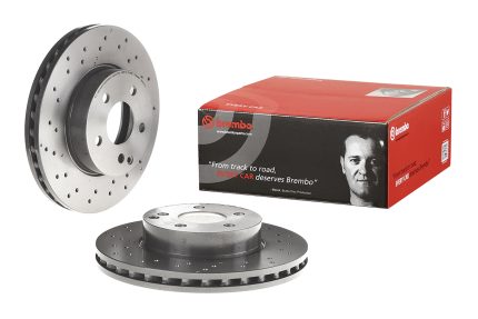 DISCO DE FRENO M.BENZ C-180/C-200/C-320 07-->  295mm DEL.