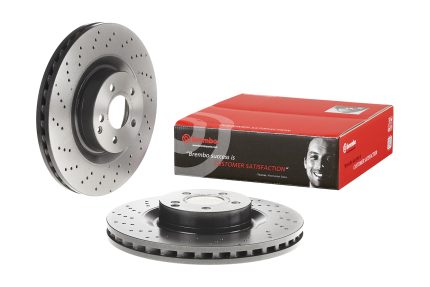 DISCO DE FRENO M.BENZ E500 06-08/E500T 06-09/S250 CDI 11-13/S320 S350 05-13 350mm DEL.